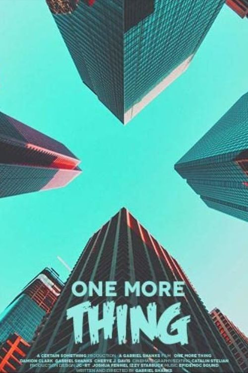 One More Thing poster