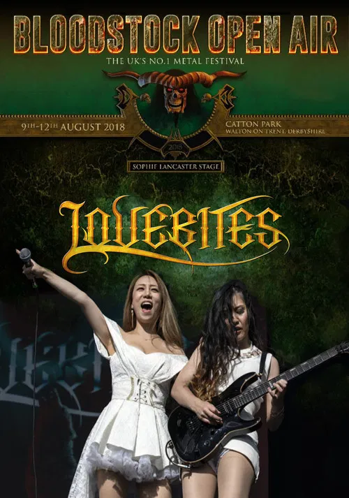 LOVEBITES - Live At Bloodstock 2018 poster