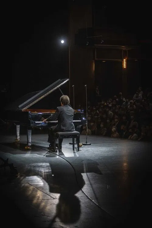 Kissin performs Gershwin, Berg and Chopin Salzburg Festival 2021 poster