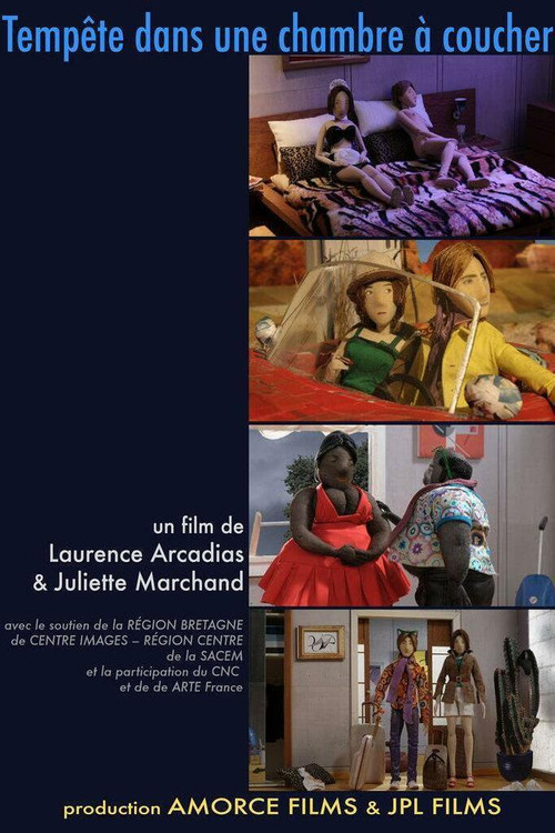 Tempête dans une chambre à coucher poster