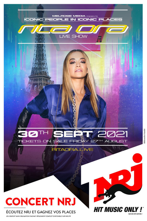 Rita Ora: At the Eiffel Tower poster