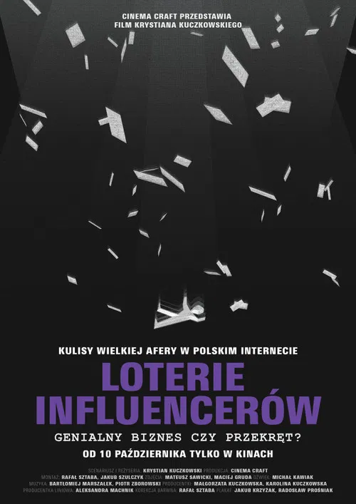 Loterie influencerów. Genialny biznes czy przekręt? poster
