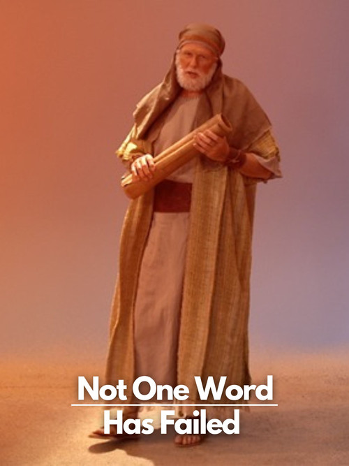 'Not One Word Has Failed' poster