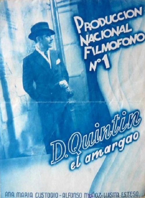Don Quintín, el amargao poster