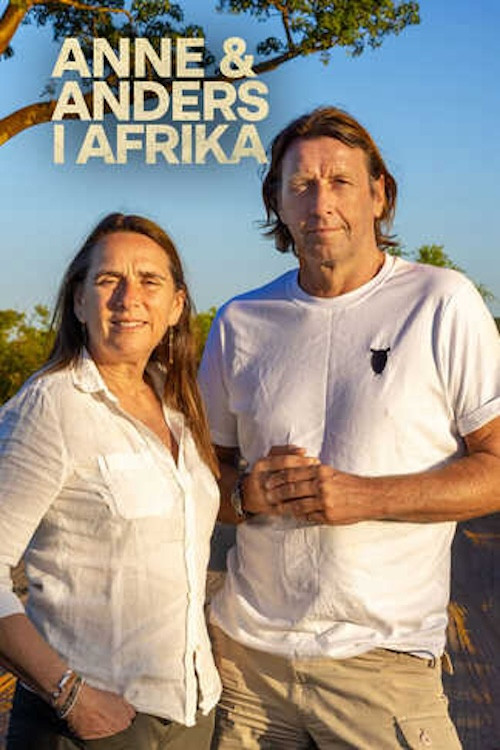 Anne og Anders i Afrika poster