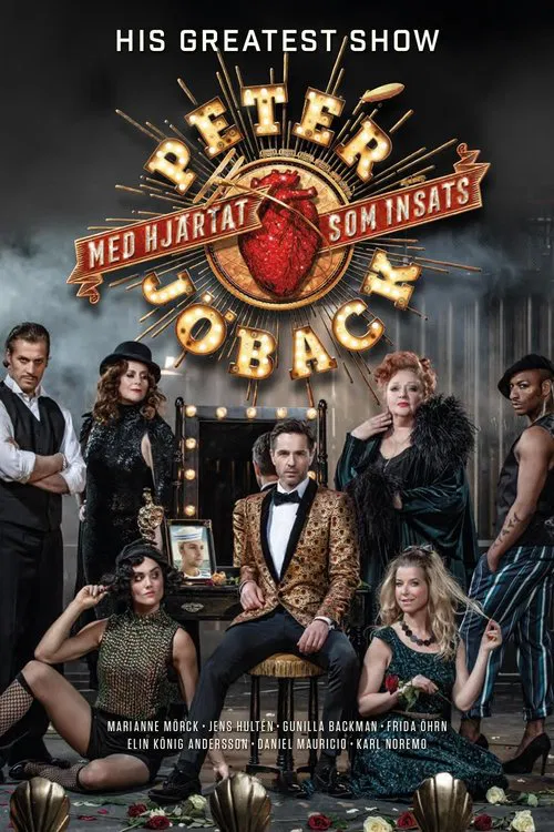 Peter Jöback: Med Hjärtat Som Insats poster