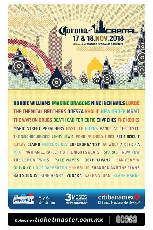 MGMT live at Corona Capital poster