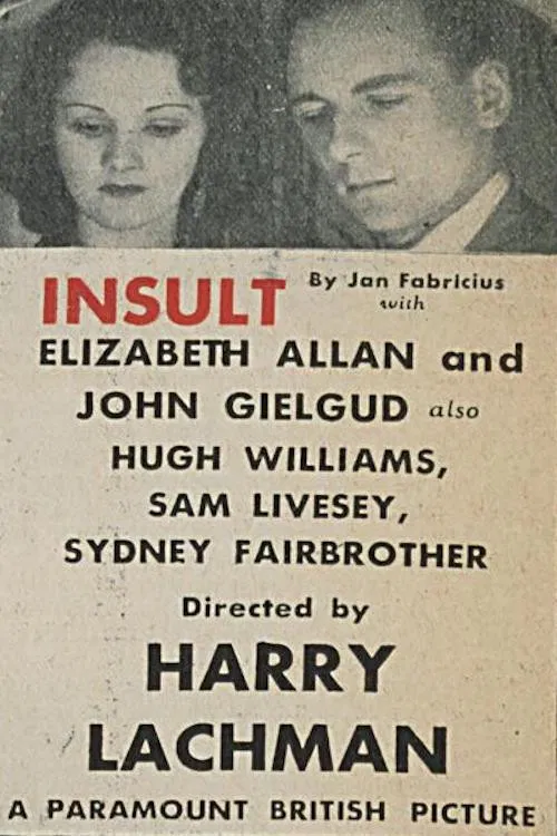 Insult poster