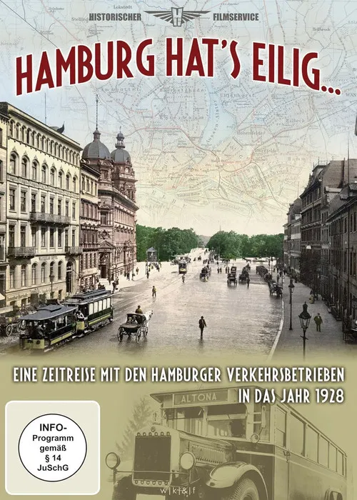 Hamburg hat's eilig! poster