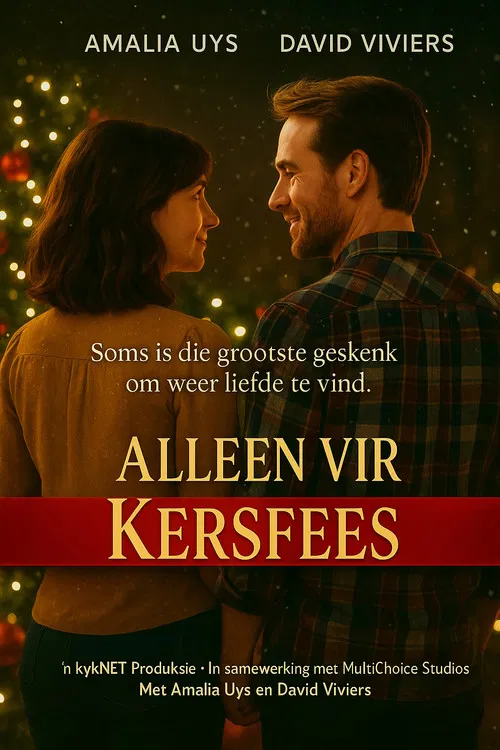 Alleen vir Kersfees poster