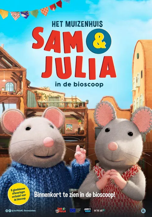 Het Muizenhuis  – Sam en Julia in de bioscoop poster