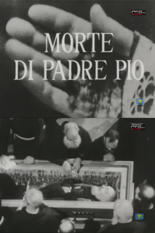 Morte di Padre Pio poster