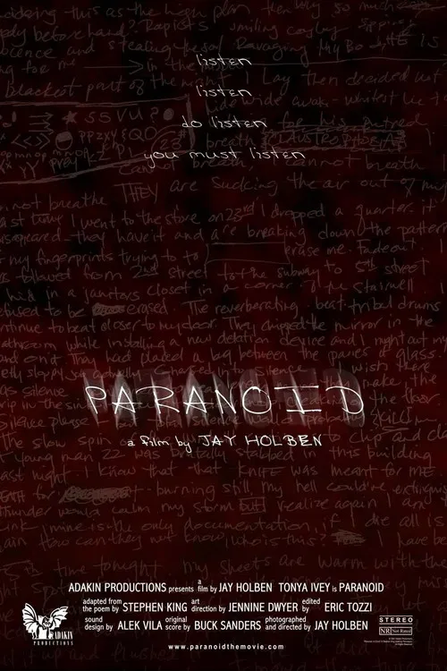 Paranoid poster