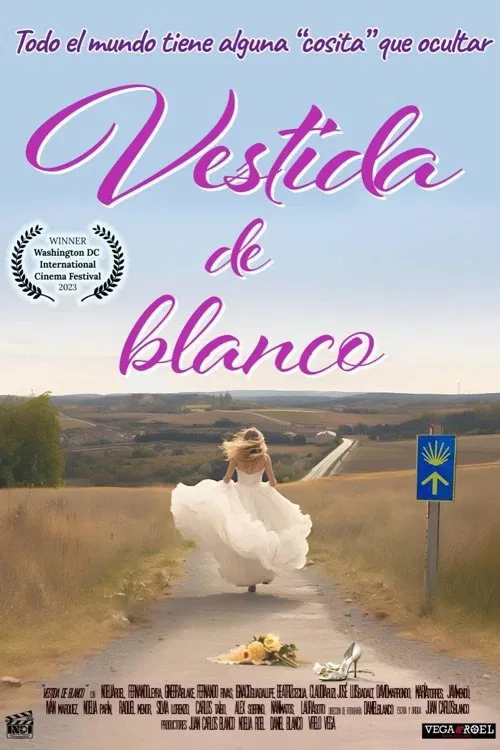 Vestida de blanco poster