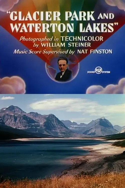 Glacier Park and Waterton Lakes poster