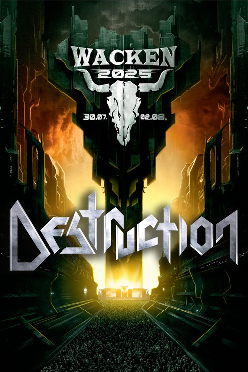 Destruction Live at Wacken Open Air poster