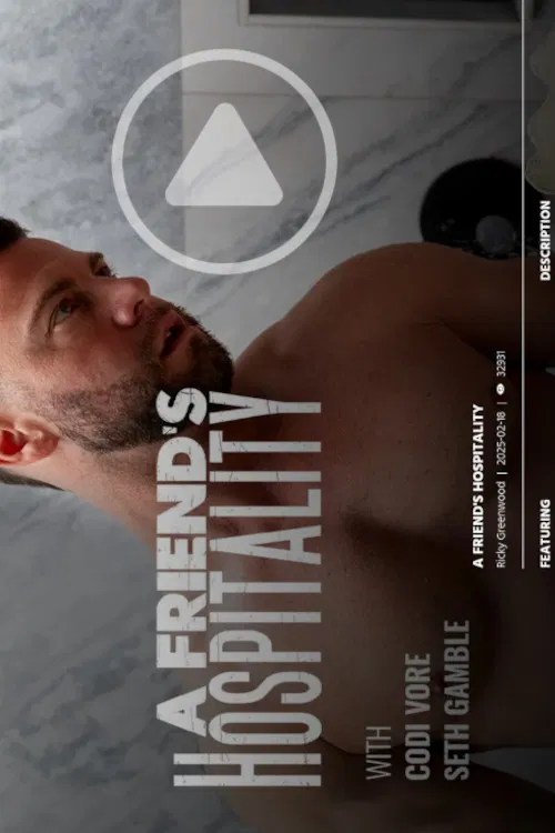 A Friends Hospitality poster