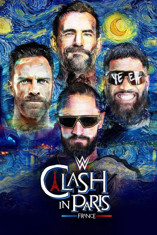 WWE Clash in Paris 2025 poster