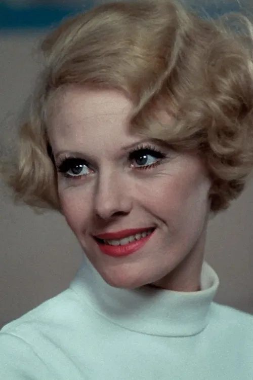 Portrait of Actress Delphine Seyrig poster