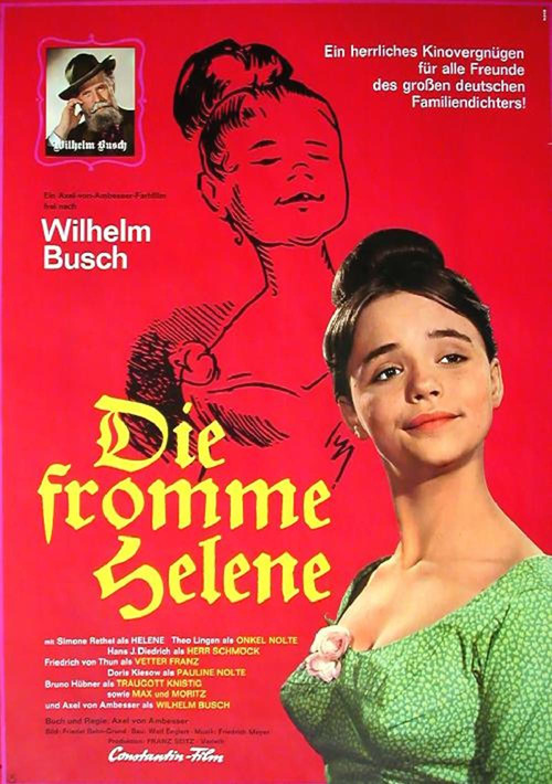 Die fromme Helene poster