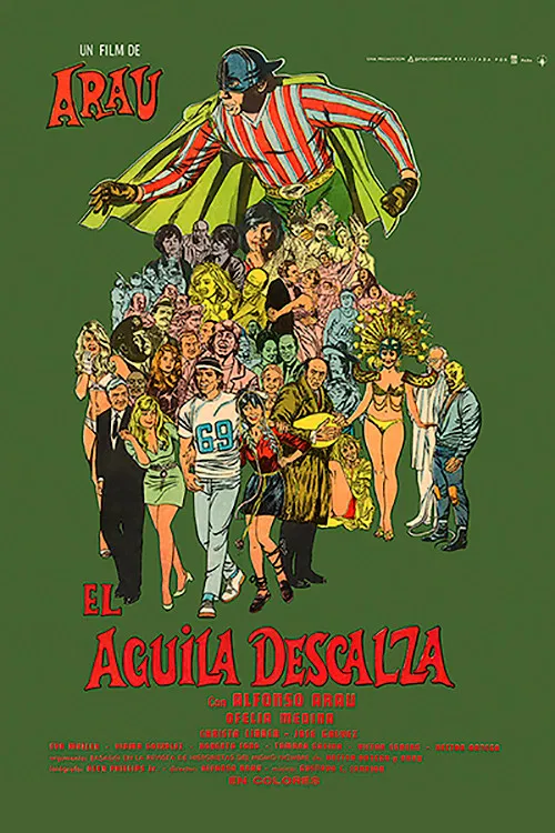 El águila descalza poster