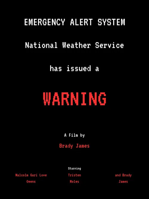 Warning poster