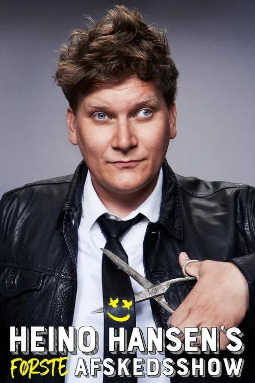 Heino Hansens første afskedsshow poster