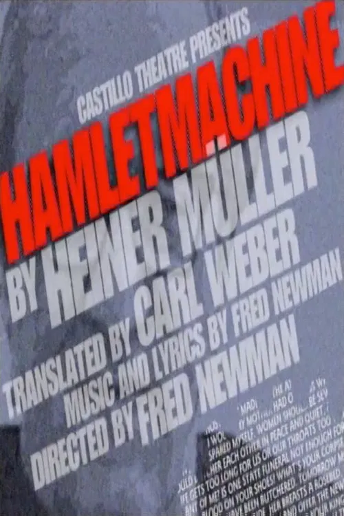 Hamletmachine poster