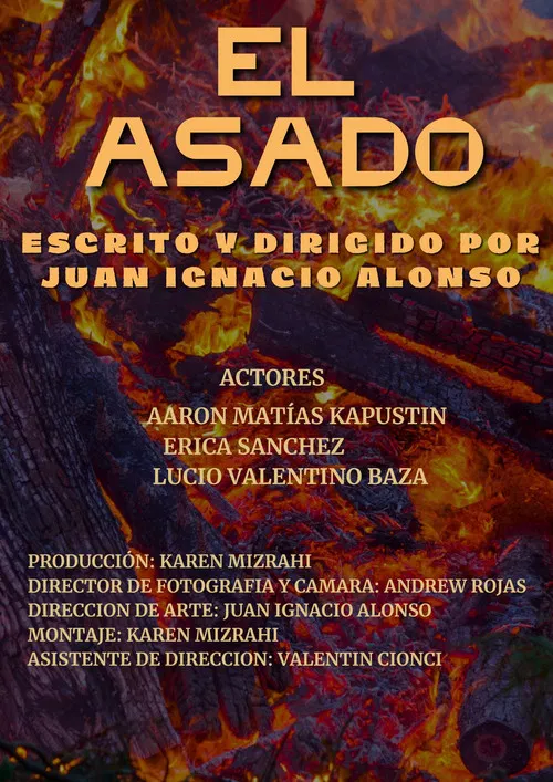 El asado poster