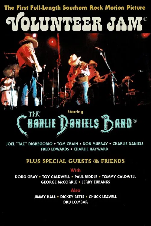 The Charlie Daniels Band: Volunteer Jam 1975 poster