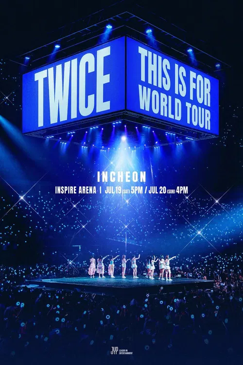 TWICE: This is For World Tour poster