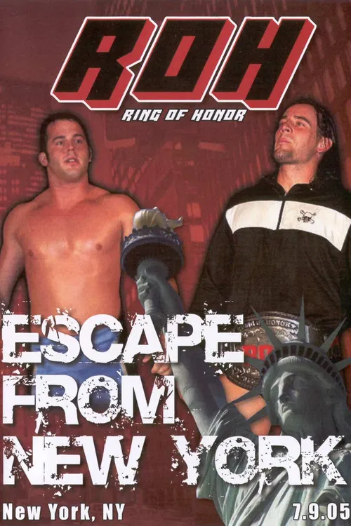 ROH: Escape From New York poster