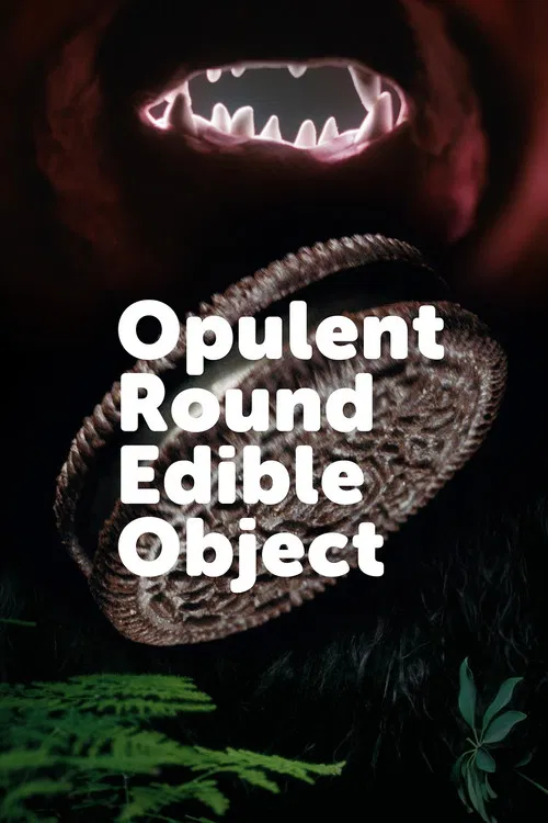 Opulent Round Edible Object poster