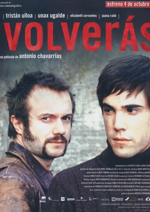 Volverás poster