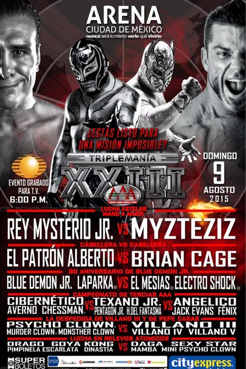 AAA TripleMania XXIII poster