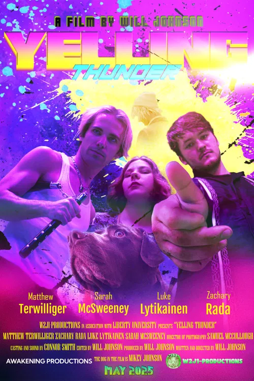 Yelling Thunder poster