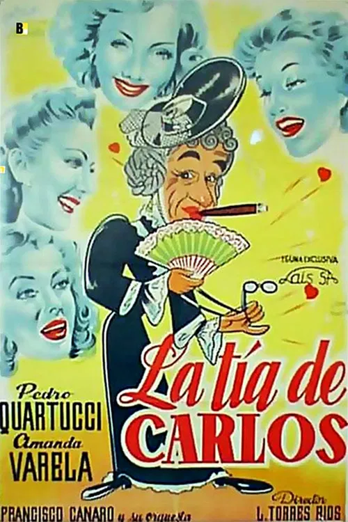 La tía de Carlos poster