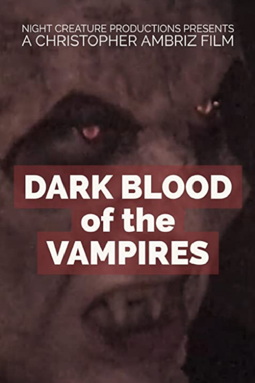 Dark Blood poster