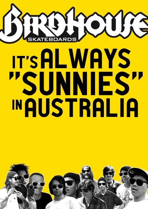 It's Always Sunnies In Australia poster