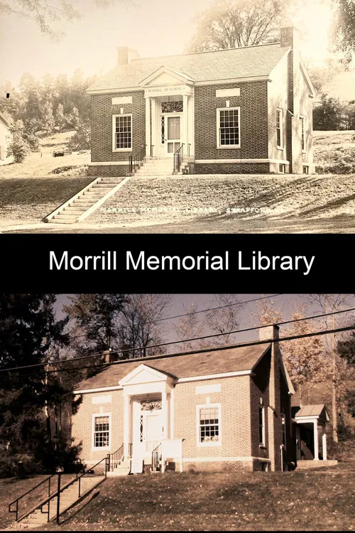 Postcard: Morrill Memorial Library poster