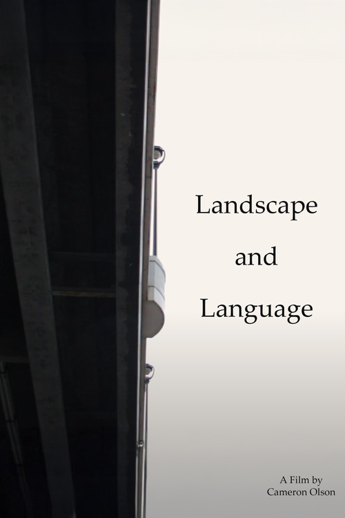 Landscape and Language poster