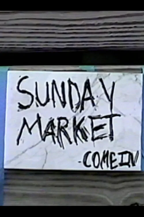 sunday market tape 1 poster