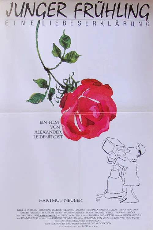 Junger Frühling poster