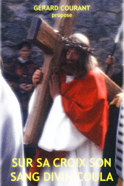 Sur sa croix son sang divin coula poster