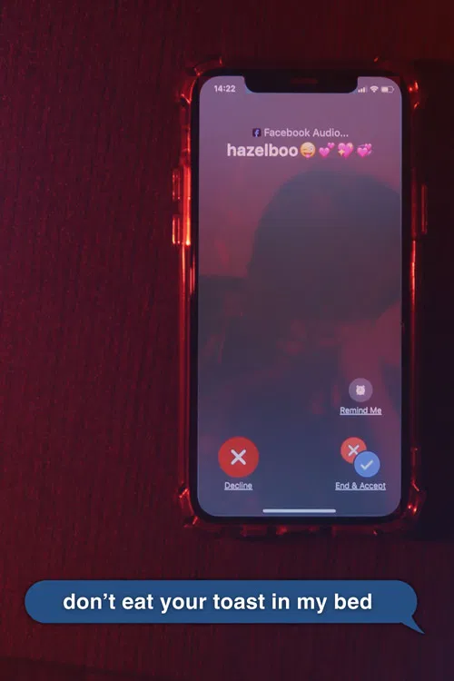 Don't Eat Your Toast In My Bed poster