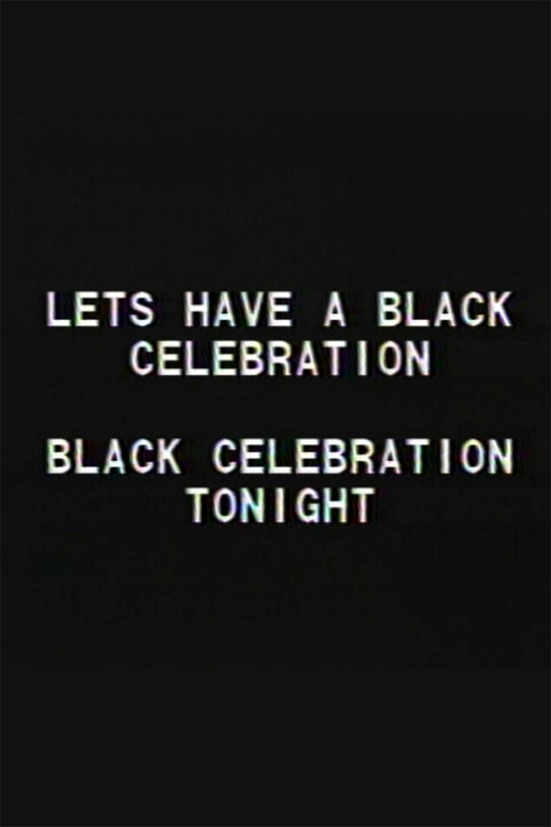 Black Celebration poster