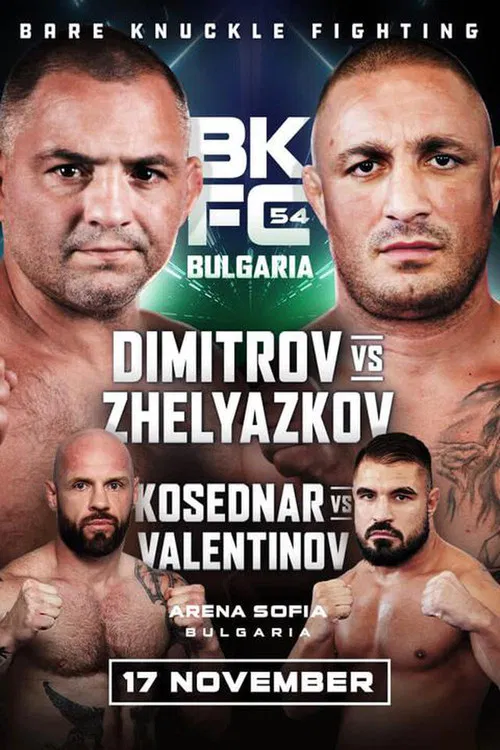 BKFC 54: Dimitrov vs. Zhelyazkov poster