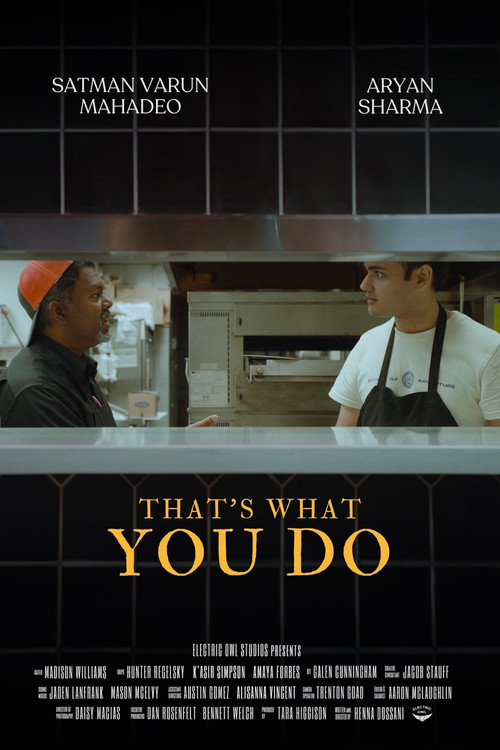 That’s What You Do poster