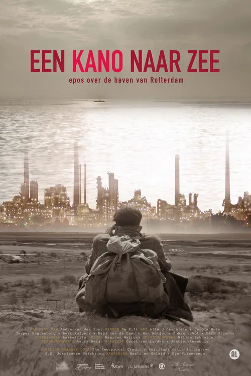 Een kano naar zee poster