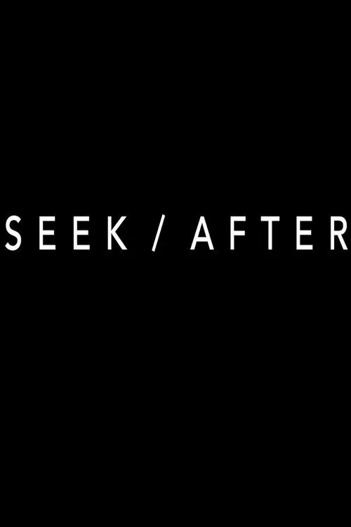 SEEK/AFTER poster